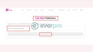 cara lacak paket anteraja
