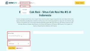 cara lacak paket anteraja