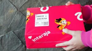 cara lacak paket anteraja