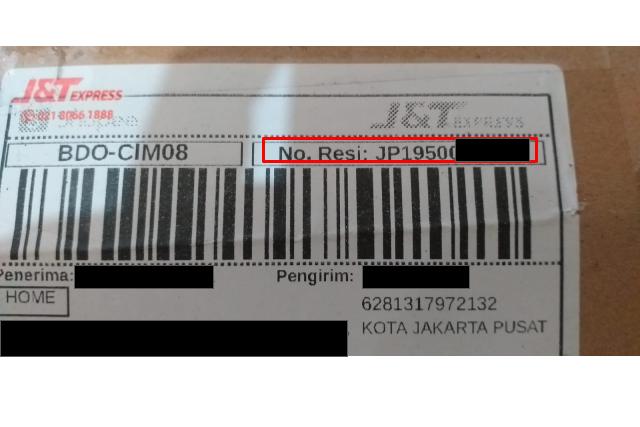 cek nomor resi