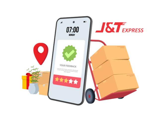 cara lacak paket jnt