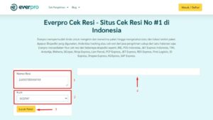 cara lacak paket tiki