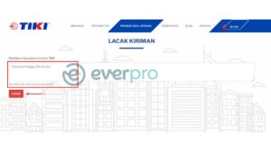 cara lacak paket tiki