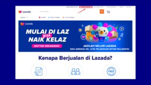 cara mengaktifkan akun seller lazada