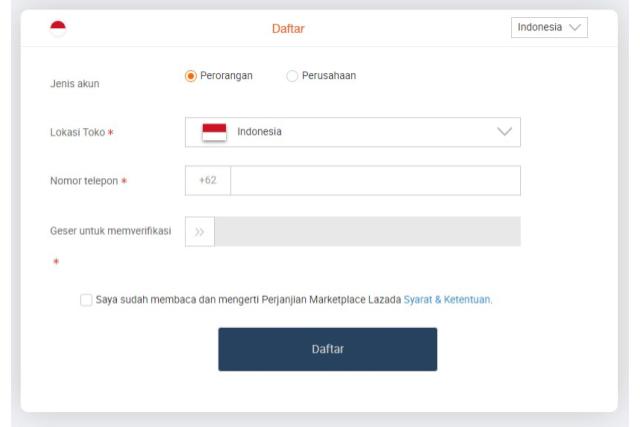 daftar seller lazada