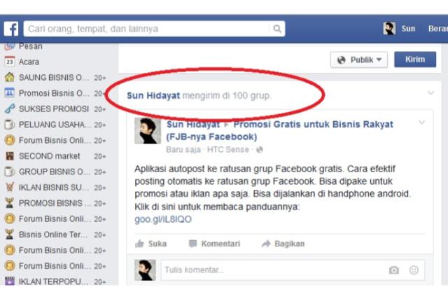 contoh media promosi