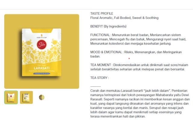 contoh deskripsi produk