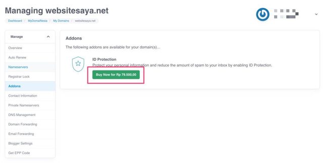 whois privacy