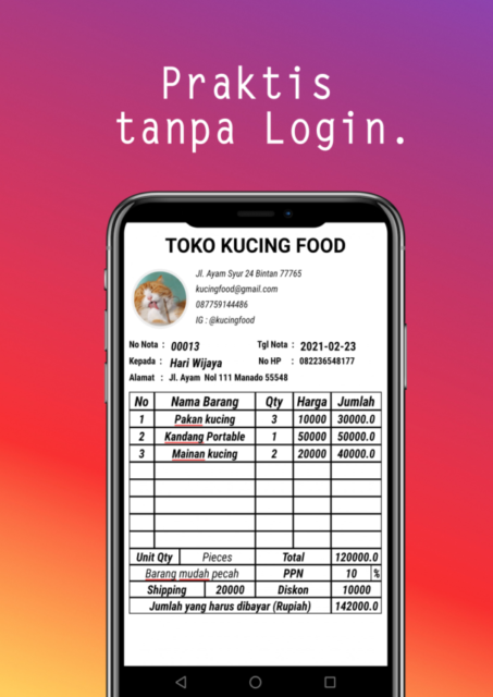 aplikasi cetak label pengiriman