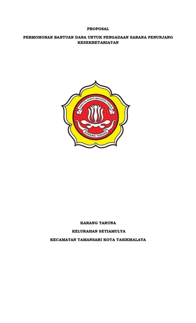 contoh permohonan bantuan