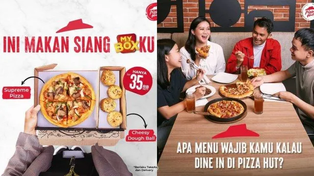 contoh iklan pizaahut