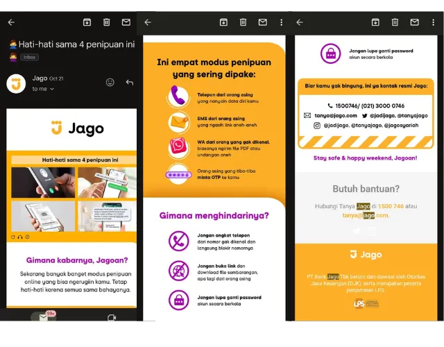Email Marketing Bank Jago