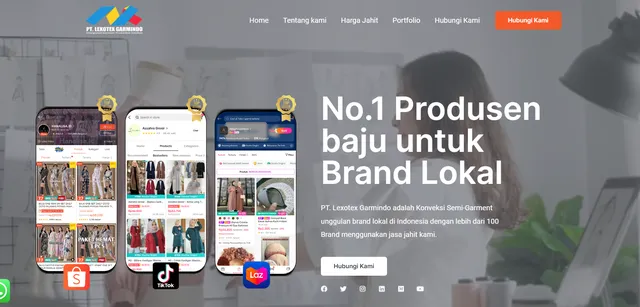 Supplier Garmen Produk Lokal