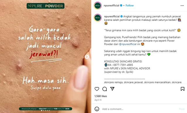 contoh iklan produk kecantikan