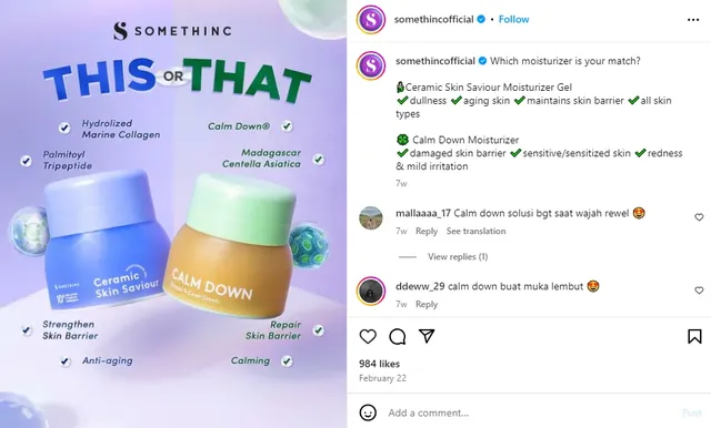 contoh iklan produk kecantikan
