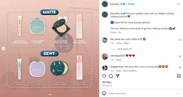 contoh iklan produk kecantikan