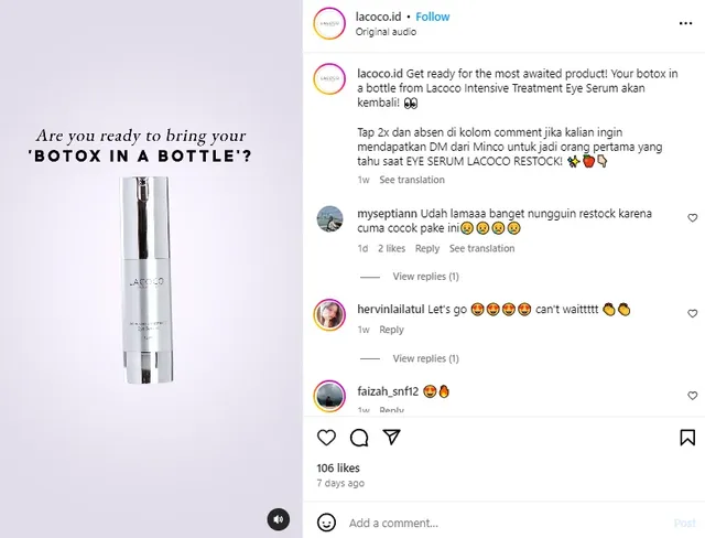 contoh iklan produk kecantikan