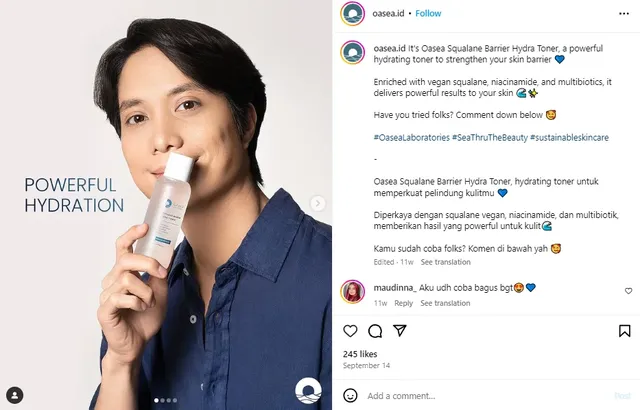 contoh iklan produk kecantikan