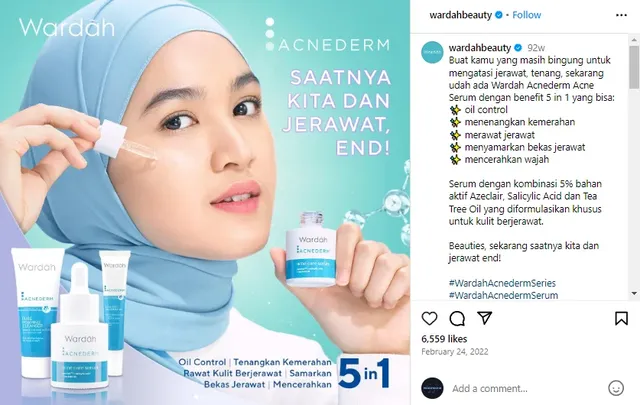 contoh iklan produk kecantikan