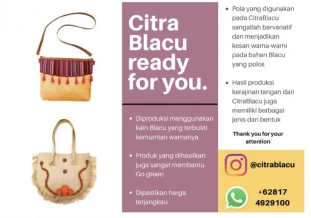 iklan produk kerajinan