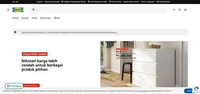 website ikea