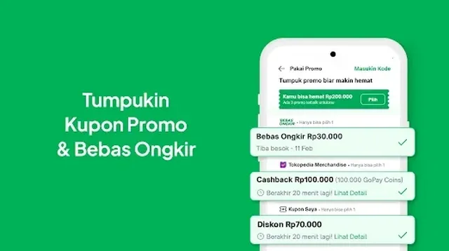 cara dapat gratis ongkir tokopedia