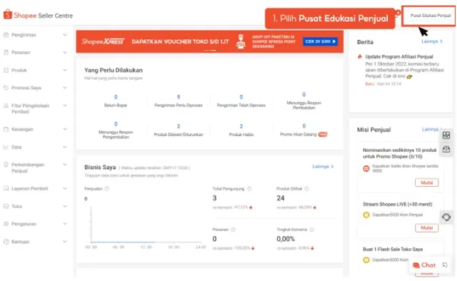 cara menghubungi cs shopee
