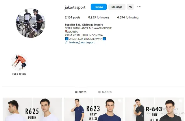 grosir jakarta sport