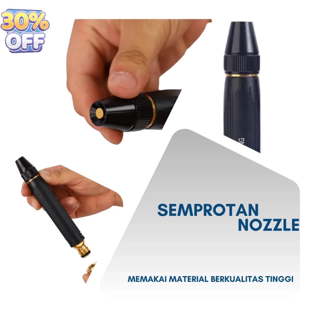 semprotan air tekanan tinggi