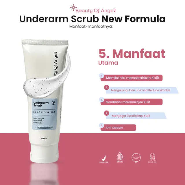 beauty of angel underarm scrub