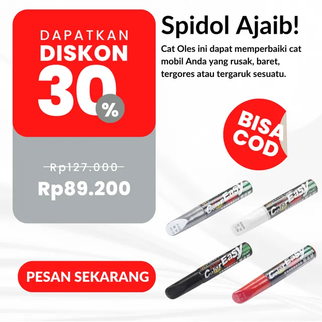 Spidol Ajaib Penghilang Baret Mobil