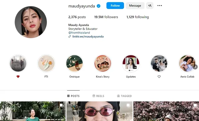 contoh bio ig keren
