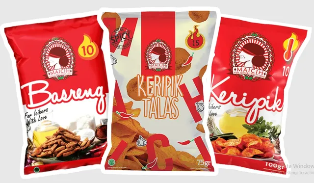 contoh label makanan