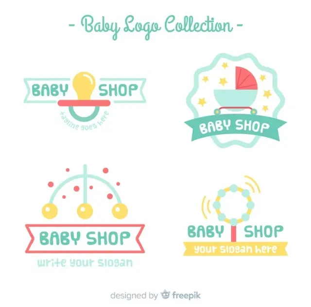 logo olshop aesthetic kosong
