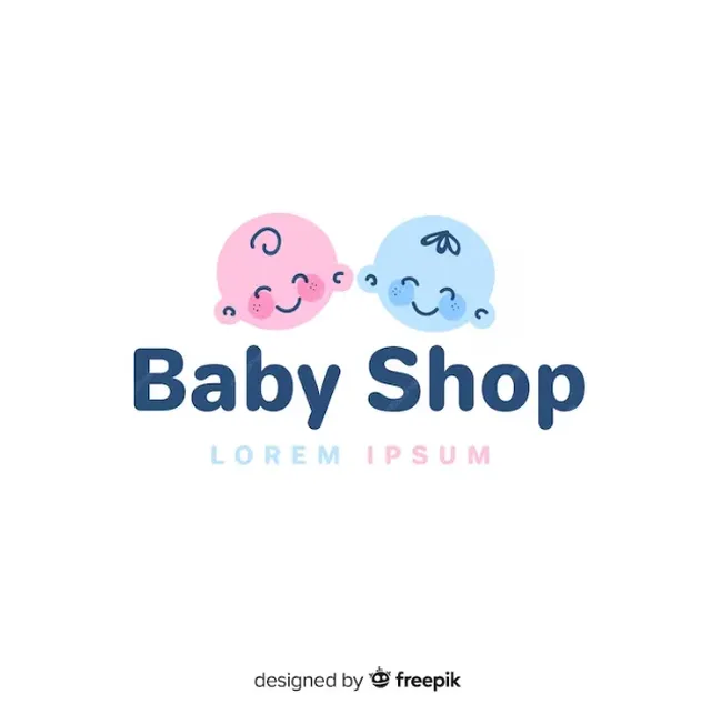 logo olshop aesthetic kosong