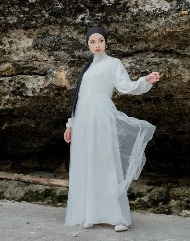 model baju gamis terbaru lebaran