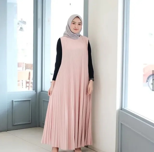 model baju gamis terbaru lebaran