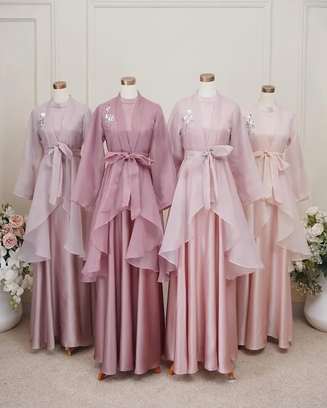 model baju gamis terbaru lebaran