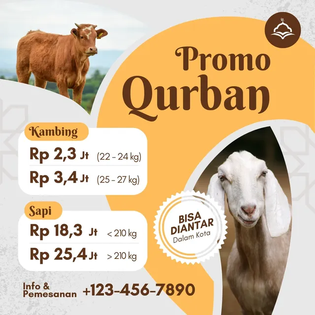 contoh iklan jual hewan qurban
