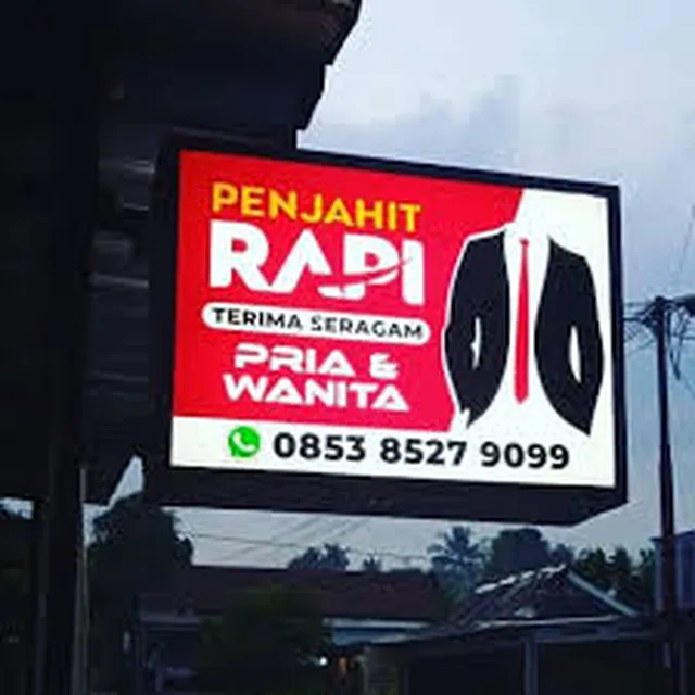 plang nama toko unik