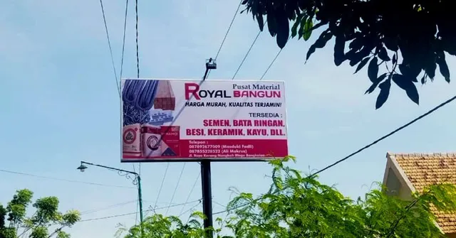 plang nama toko unik
