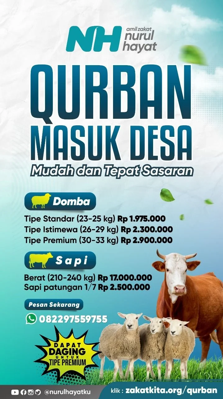 banner jual hewan qurban