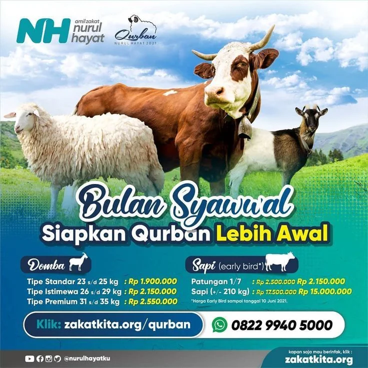 banner jual hewan qurban