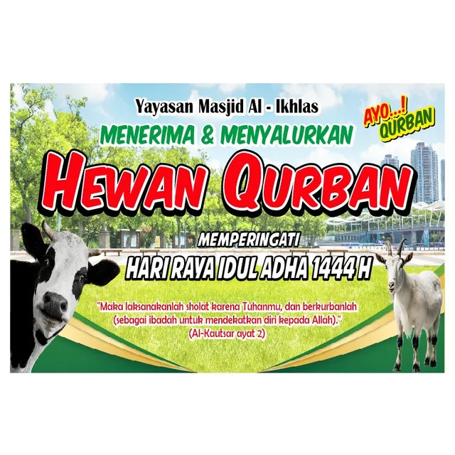 contoh iklan jual hewan qurban