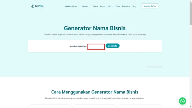 generator nama keren