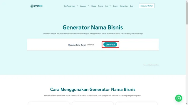 generator nama keren