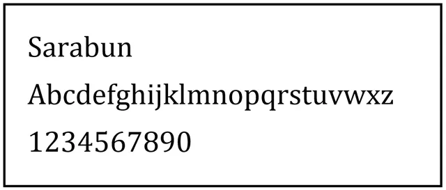 font untuk website