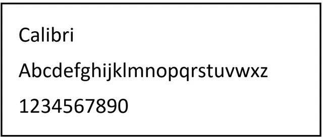 font untuk website